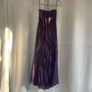 Vera Wang Strapless Bridesmaids Dress